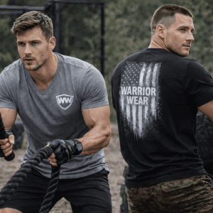 Unisex Short Sleeve V-Neck T-Shirt