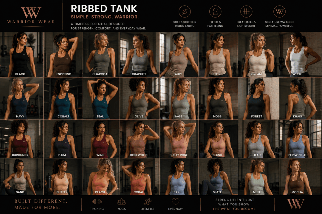 Women’s fitted racerback tank top - Image 2