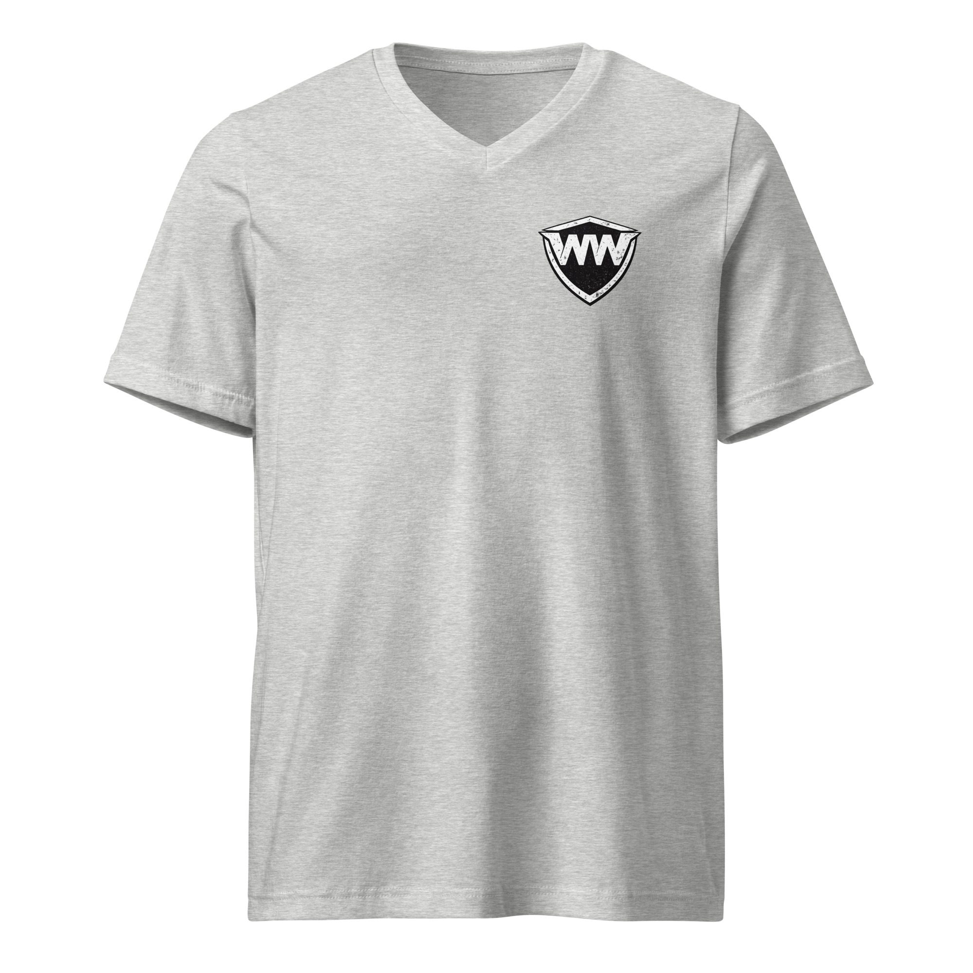 Unisex Short Sleeve V-Neck T-Shirt - Image 5